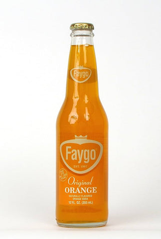 FAYGO 355 ML ORANGE GLASS