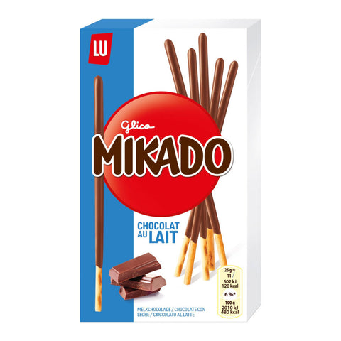 Biscuits Mikado Lu Chocolat lait 90g