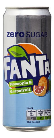 FANTA Zero Sugar Pineapple-Grapefr. 33cl