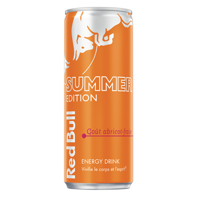 Red Bull Summer Edition 25 cl (abricot-fraise)