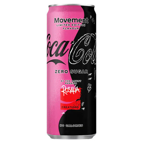 Coca Cola Zero Sugar Rosalia 250ml