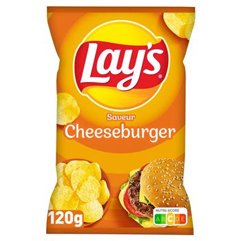 Chips Lay's Cheeseburger - 120g