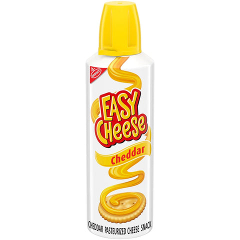 Kraft Spray Easy Cheese Cheddar 12 x 226g