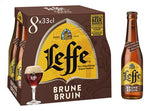 LEFFE bière abbaye brune 6,5% 33cl