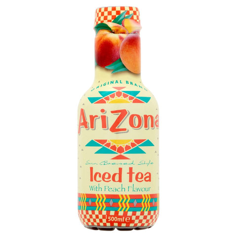 AriZona Sun Brewed Style Iced Tea with Peach Flavour 500ml
