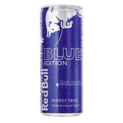 Red Bull Blue Edition 25 cl (Myrtille)