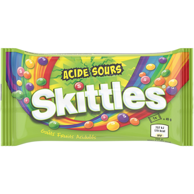 Skittles crazy sours 45 g