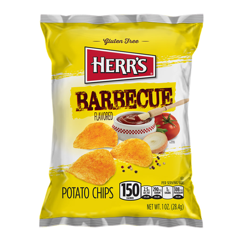 Herr's Barbecue Potato Chips 28g