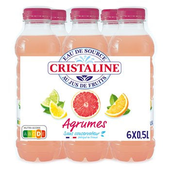 Cristaline agrumes 50cl