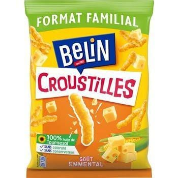Belin croustilles fromage 138g