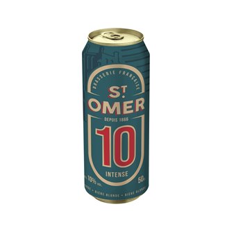Bière blonde St Omer 10%vol - Boîte 50cl