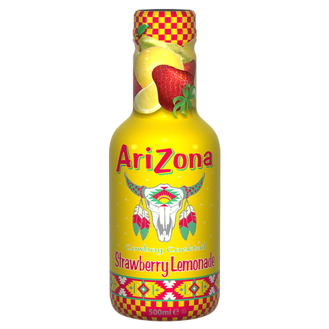 AriZona Cowboy Cocktail Strawberry Lemonade 500ml