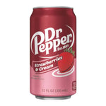 DR PEPPER strawberry and cream 35cl