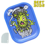 PLATEAU DE ROULAGE BEST BUDS GREEN HEAD (SMALL)